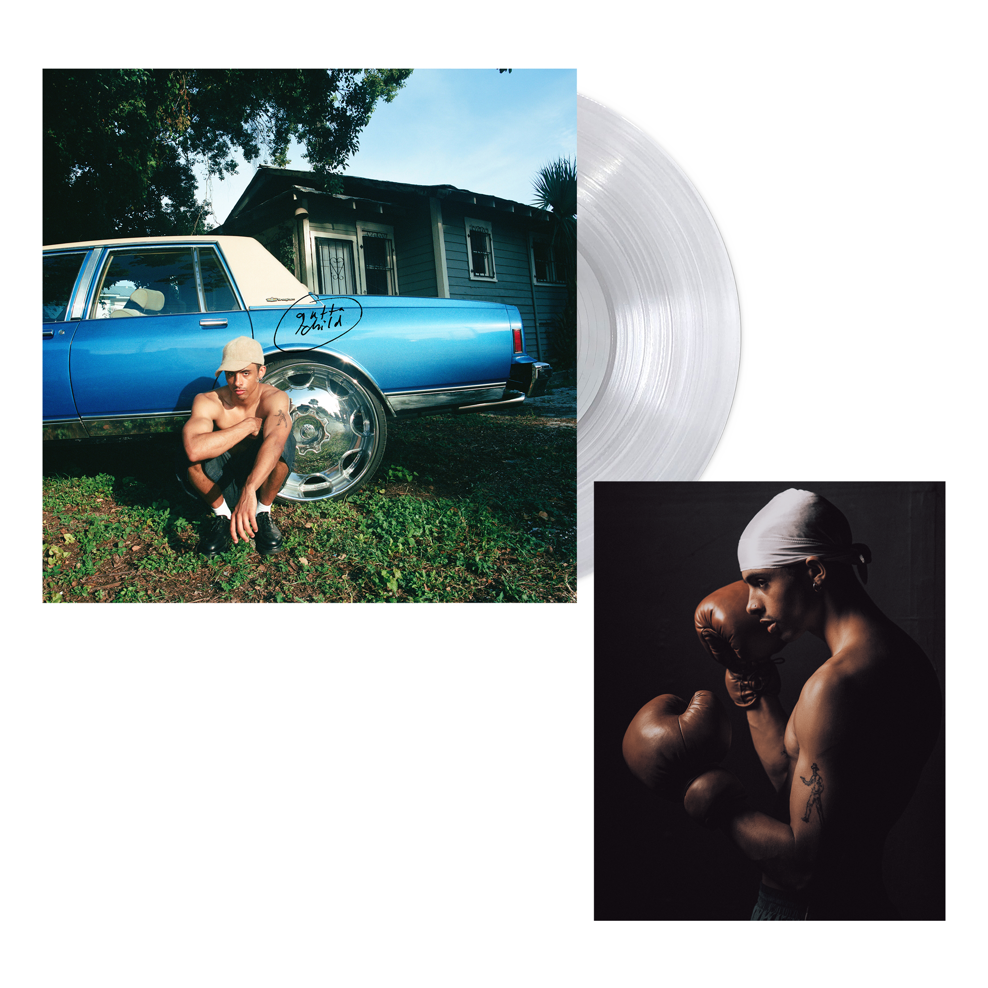 Gabriel Jacoby – gutta child - Ultra Clear Vinyl + Signed Poster